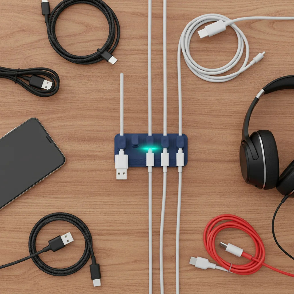 Magnetic Cable Management