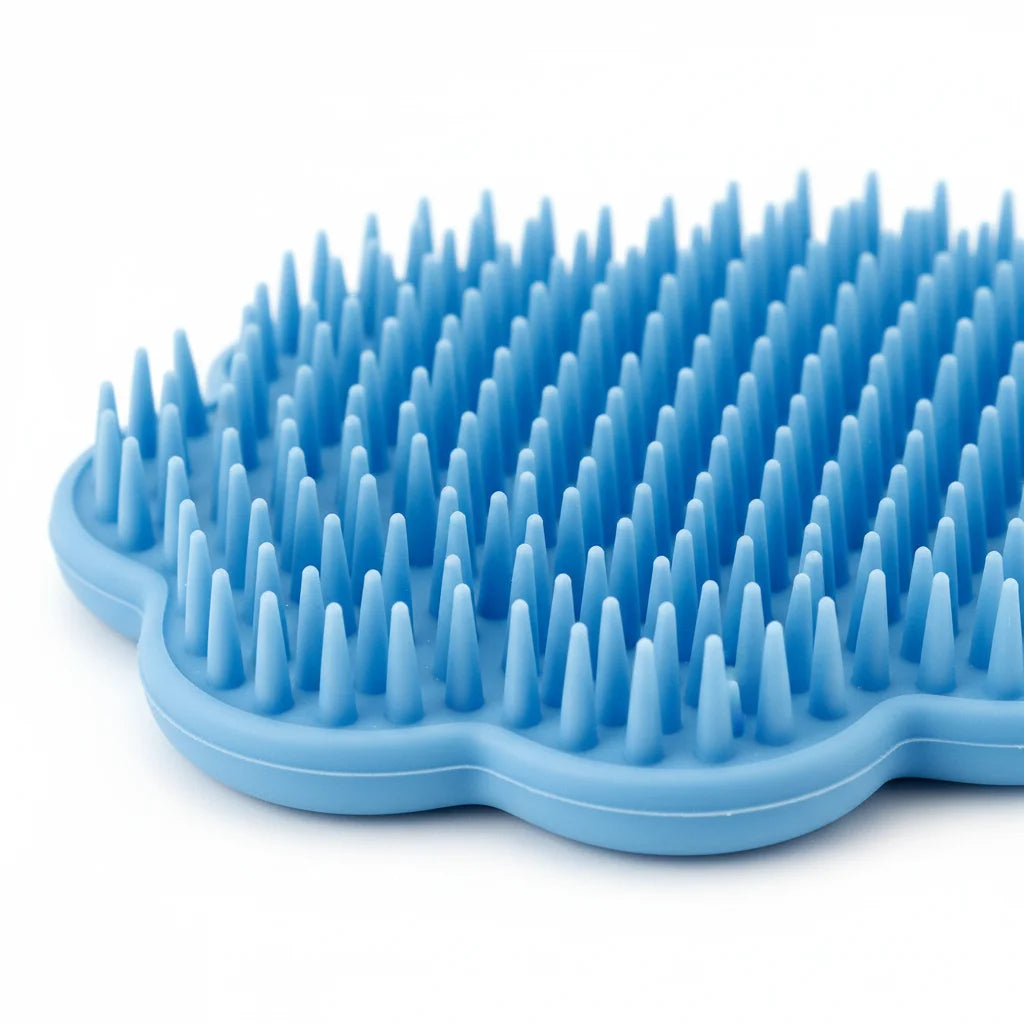 Bathroom foot scrub pad