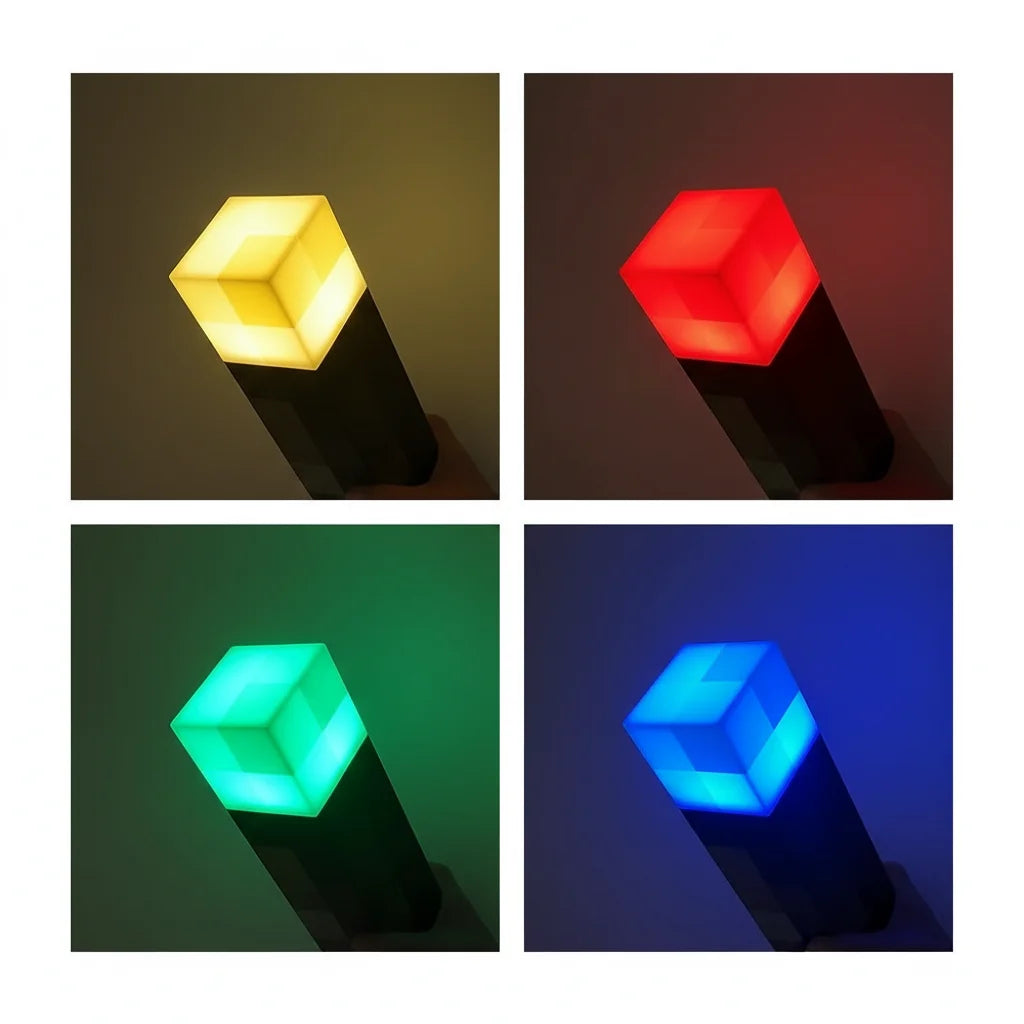 MC Game Brownstone Torch Lamp