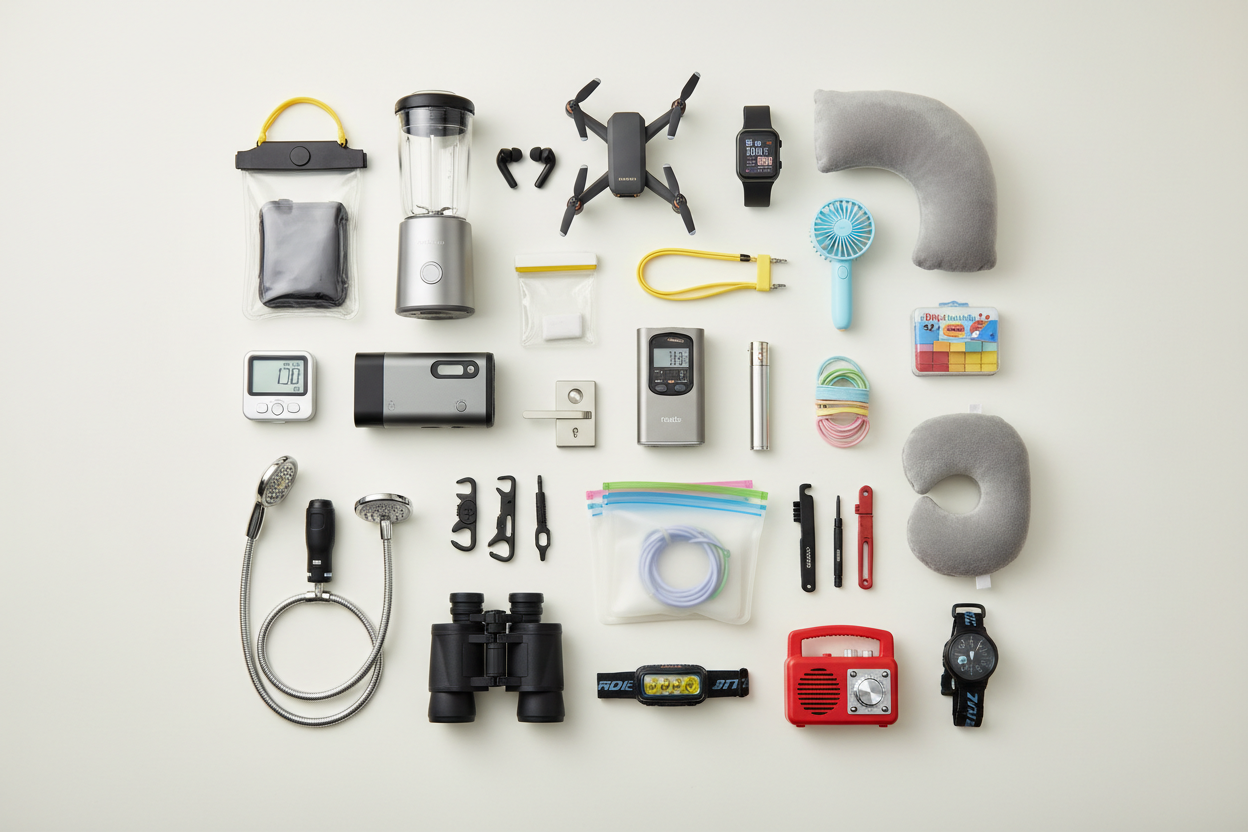 quero gadgets mais variados